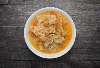 Buffalo Chicken Wing Soup
