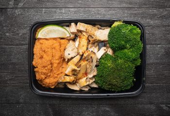 Sweet-Chili Lime Chicken with Sweet Potato Mash