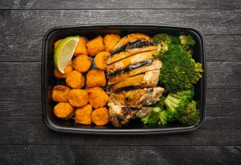 Chipotle Citrus Chicken, Broccoli, Sweet Potato Puffs