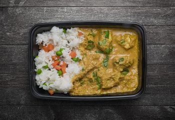 Creamy Butter Chicken & Vegetable White Rice