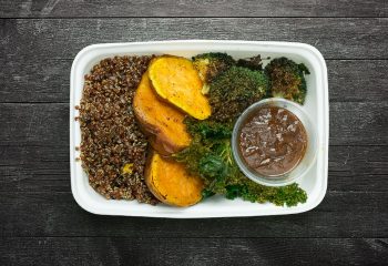 Vegan Sweet Potato & Kale Buddha Bowl