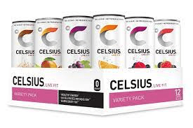 Case of Celsius Energy Drink
