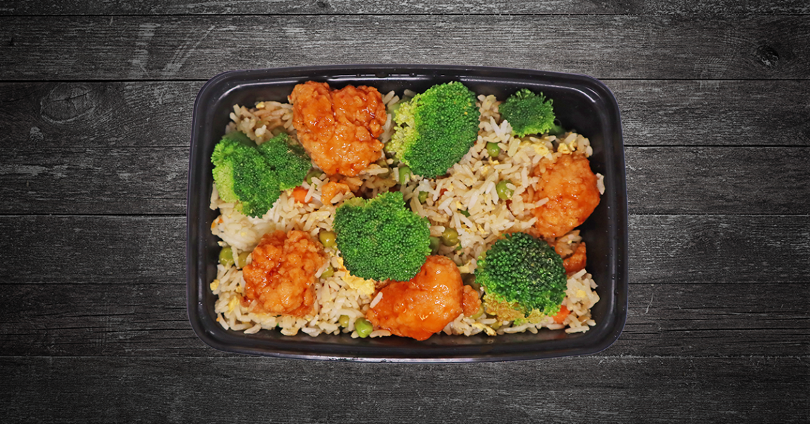 General Tso Rice Box General Tso Chicken with Fried Rice - Balanced Body Foods