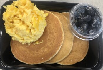 Pancake & Scrambled Egg Breakfast